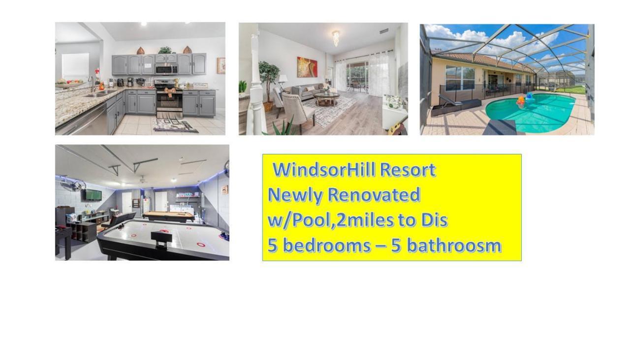 אורלנדו Windsor Hill Cheerful Villa W Pool 2Miles To Dis מראה חיצוני תמונה